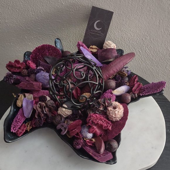 Potpourri Sachets Custom-Made w/ Selenite Blade & Witchy Add-ins in 15+ scent - Picture 10 of 12